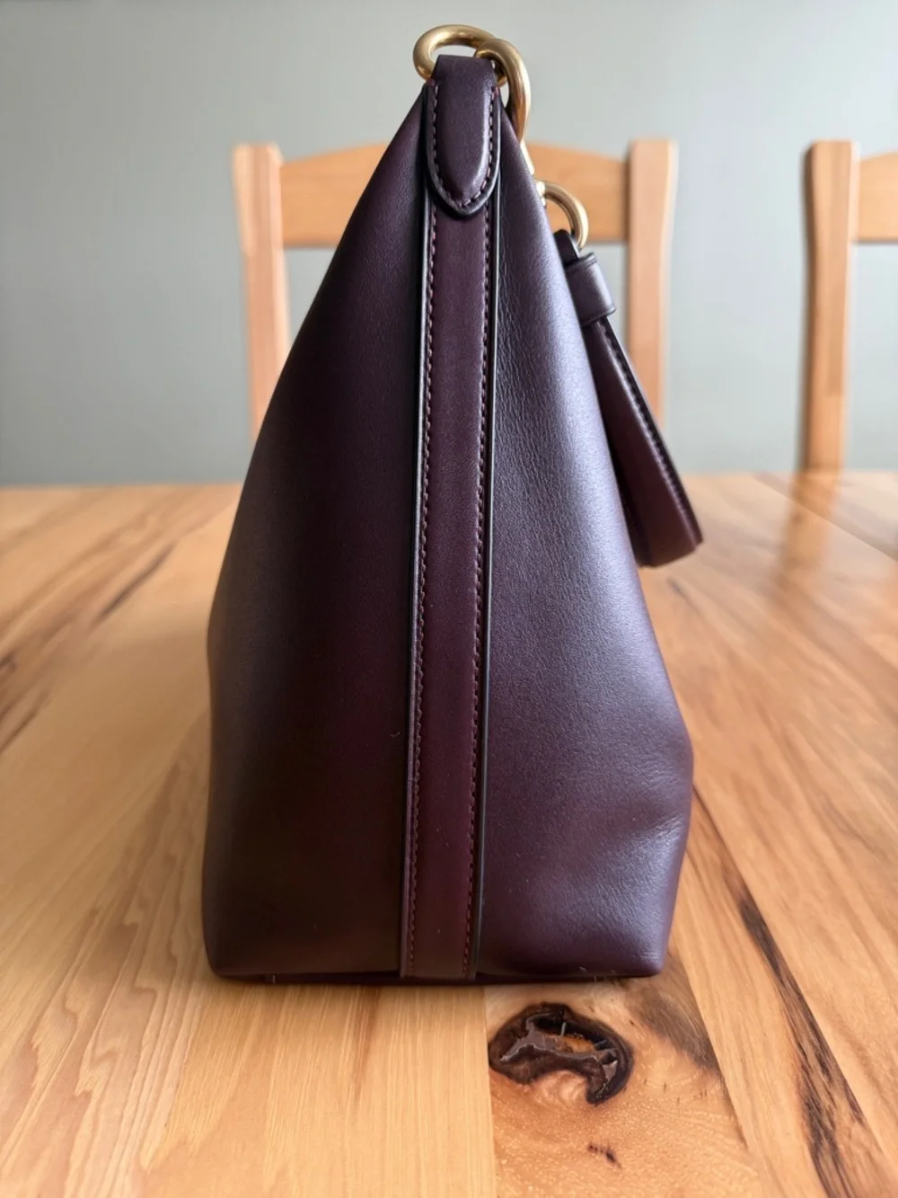 EUC Juliet Shoulder Bag in Black Currant (Dillard’s Exclusive) - Picture 6 of 11